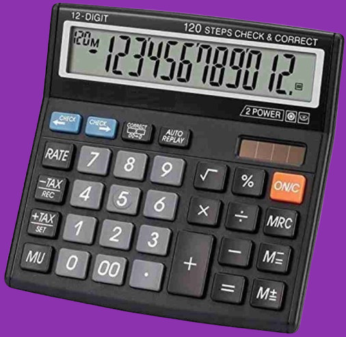 hench HN-555N Best Basic Calculator_H103 Desktop Calculator_103 Financial Calculator image 1