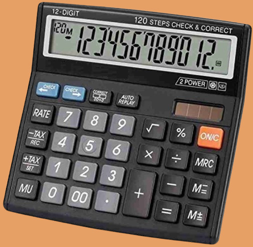 hench HN-555N Best Basic Calculator_H371 Desktop Calculator_371 Financial Calculator image 1