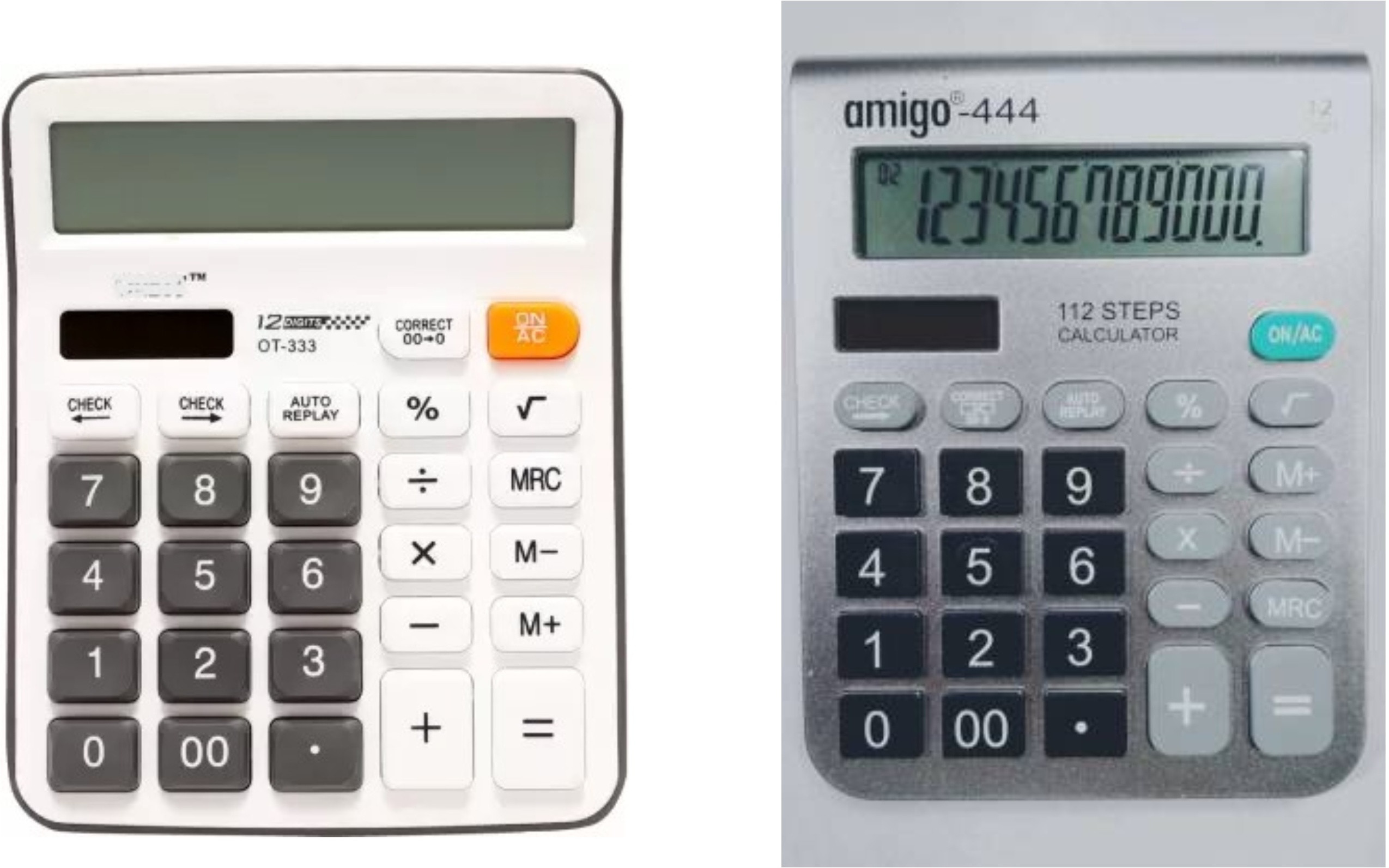 german valley A Superb Calculator Combo of 333Grey And 444 With Soft Keys Basic Calculator image 1