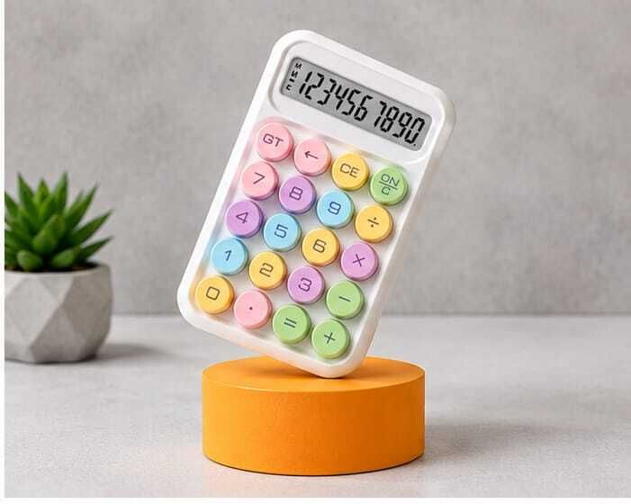 CAL12011 Basic 12 Digit Calculator with Big Display for Home School and Office Basic Calculator-image-0