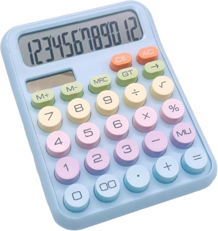 zuvilika Creative Colorful Calculator - Small BasicCalculator image 1