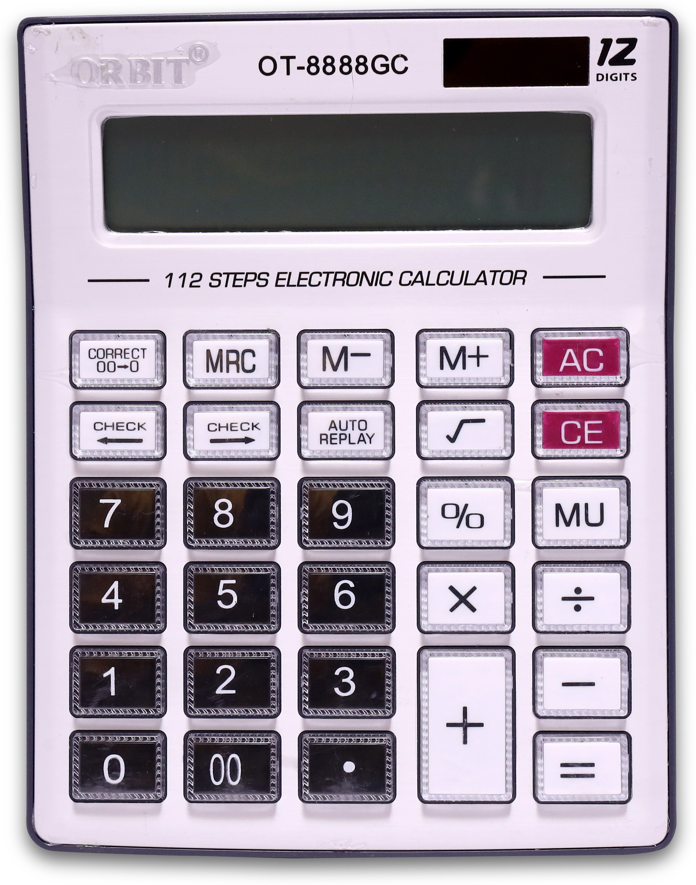 villy Orbit Steps Check and Correct Desktop Calculator Tax Keys Digits Display BasicCalculator image 1