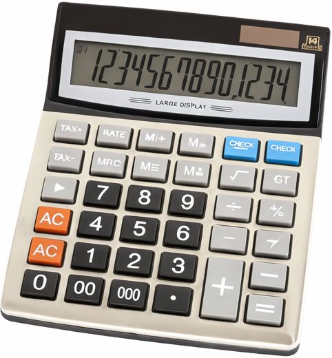 cltizen Citizen 912nd Dual power New 14 Digit Large Display Calculator | Office, Accountant & Business Use | Basic Calculator-picture-21