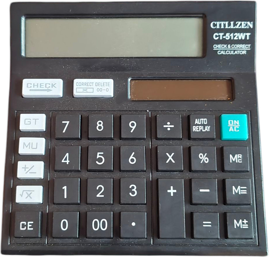 ayushi creations CT-512WT CT-512WT Basic Calculator image 1