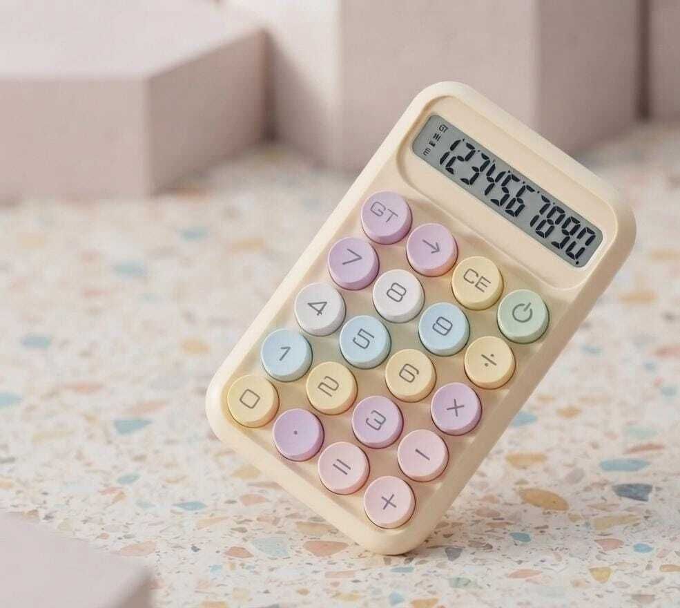 lukaf Colorful Basic Calculator for Students and Professionals Colorful Basic Calculator for Students and Professionals Basic Calculator-picture-34