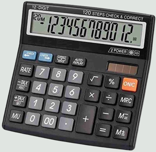 hench HN-555N Best Basic Calculator_H302 Desktop Calculator_302 Financial Calculator image 1