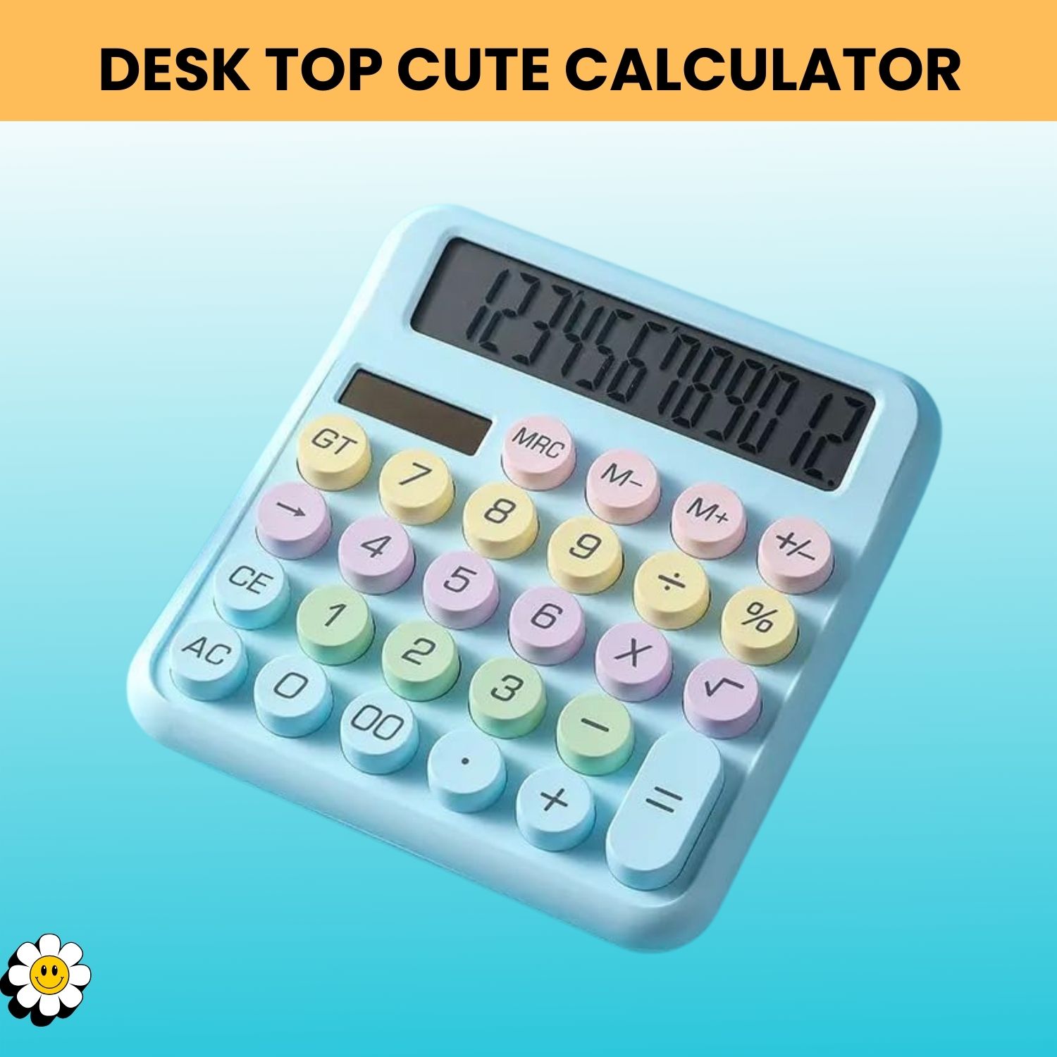Desktop Cute Calculator, 12-Digit Large Display With Aesthetic Candy Color X51 Desktop Cute Calculator, 12-Digit Large Display With Aesthetic Candy Color B51 Financial Calculator-image-48