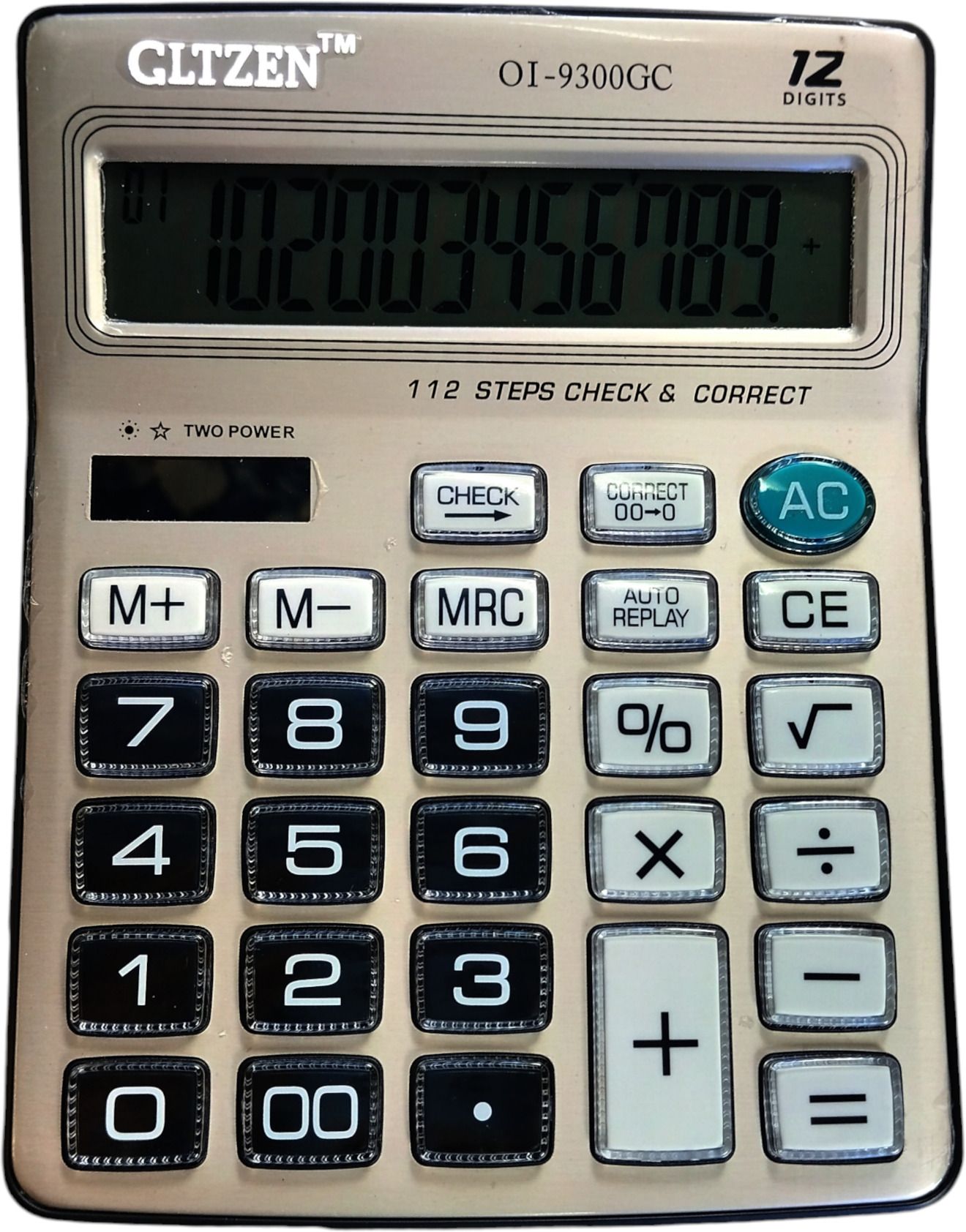 SUPER STYLISH SUPERFAST EVERYDAY USE DUAL POWER CT 9300 GC DUAL POWER FAIR & FAST EVERYDAY MUTI PURPOSEELECTRONIC Basic Calculator-image-47