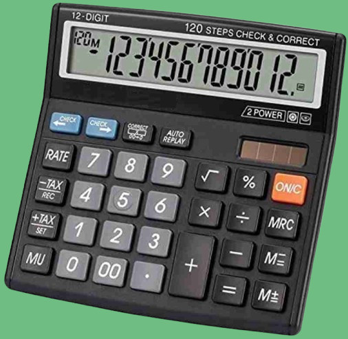 hench HN-555N Best Basic Calculator_H376 Desktop Calculator_376 Financial Calculator image 1