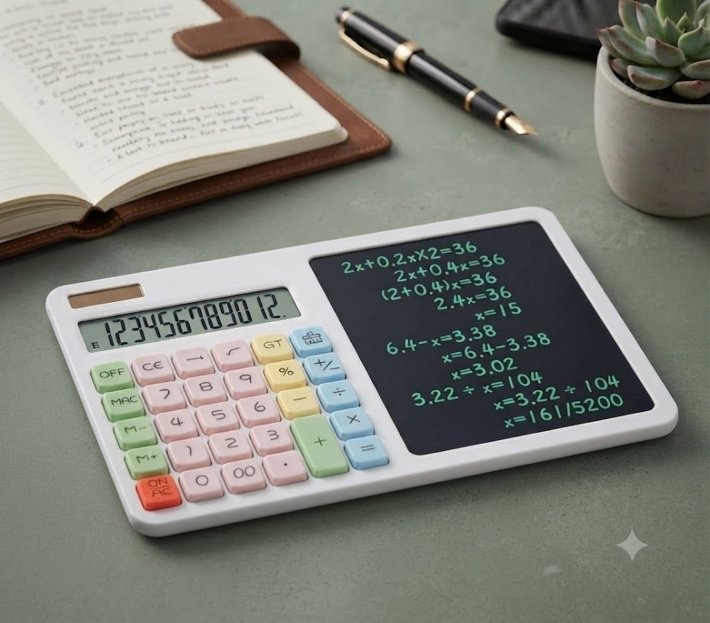 joypebble WP-CAL-12D-001 12 Digit LCD Writing Pad Calculator Basic Calculator-picture-23
