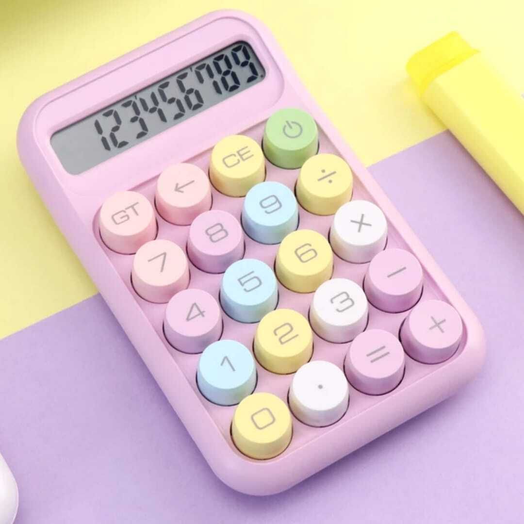 q7 brand Calculator Multicolor Az4 12 Digits Large LCD Display Calculator pack1_AZ4 Basic Calculator-picture-25