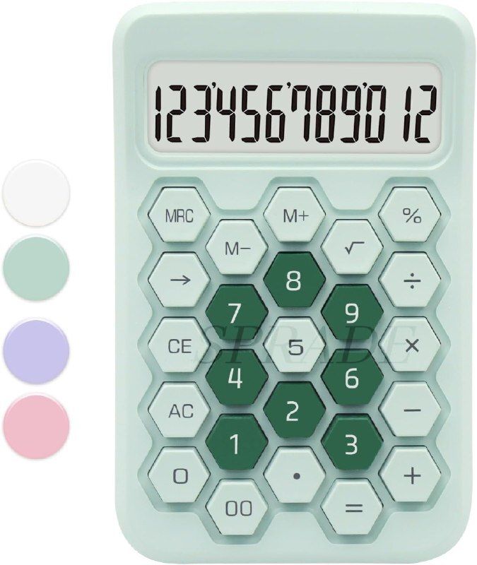12 Calculator with Large LCD Display Basic Calculator (12 Digit) Basic Calculator-image-39
