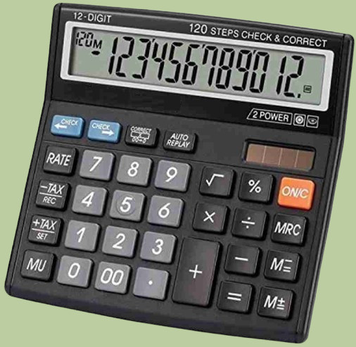 hench HN-555N Best Basic Calculator_H387 Desktop Calculator_387 Financial Calculator image 1