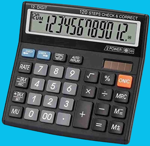 hench HN-555N Best Basic Calculator_H27 Desktop Calculator_27 Financial Calculator image 1