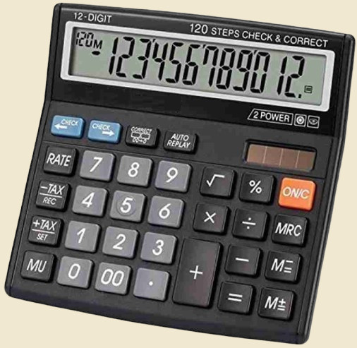 hench HN-555N Best Basic Calculator_H183 Desktop Calculator_183 Financial Calculator image 1