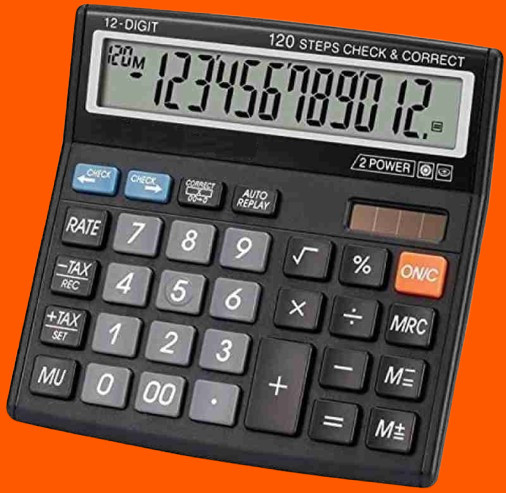 hench HN-555N Best Basic Calculator_H438 Desktop Calculator_438 Financial Calculator image 1