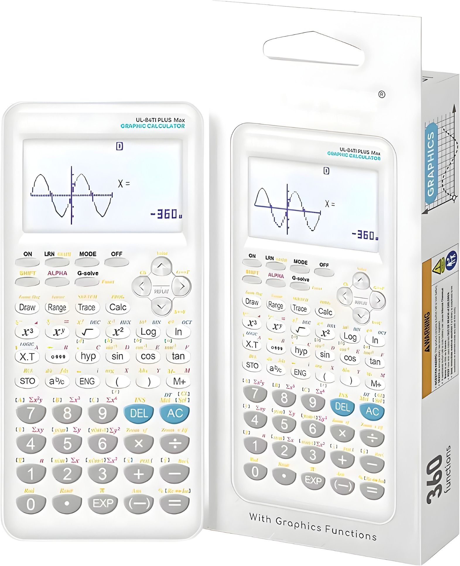 crya Graphing Calculator with 360 Functions, Programmable Scientific Graph Calculator Graphing Calculator with 360 Functions, Programmable Scientific Graph Calculator Graphical Calculator-picture-20