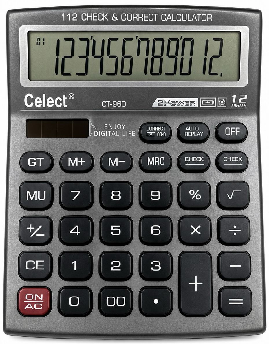CT-960 LARGE desktop Basic Calculator-image-43