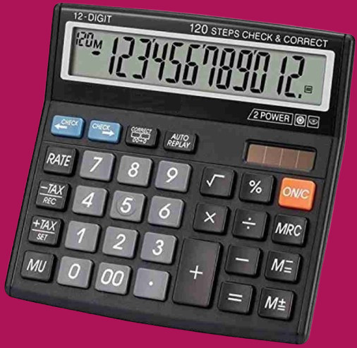 hench HN-555N Best Basic Calculator_H141 Desktop Calculator_141 Financial Calculator image 1