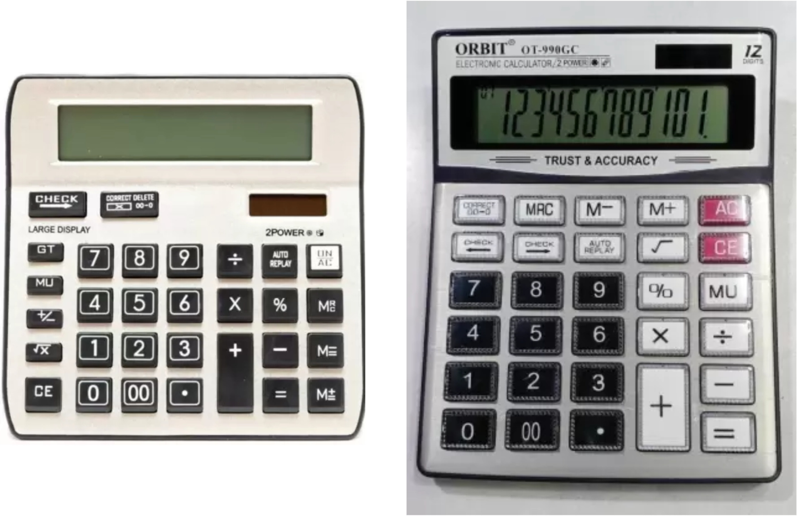 german valley A Superb Calculator Combo of 513Golden And Orbit 990 With Soft Keys Basic Calculator image 1