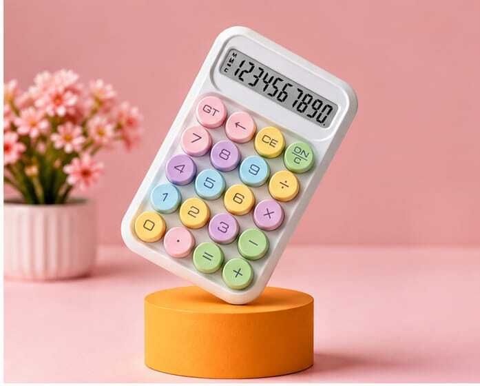 shivinaluxe CAL12003 Desktop Electronic Calculator with Large Display for Students and Office Basic Calculator-picture-12