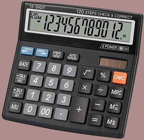 hench HN-555N Best Basic Calculator_H485 Desktop Calculator_485 Financial Calculator image 1