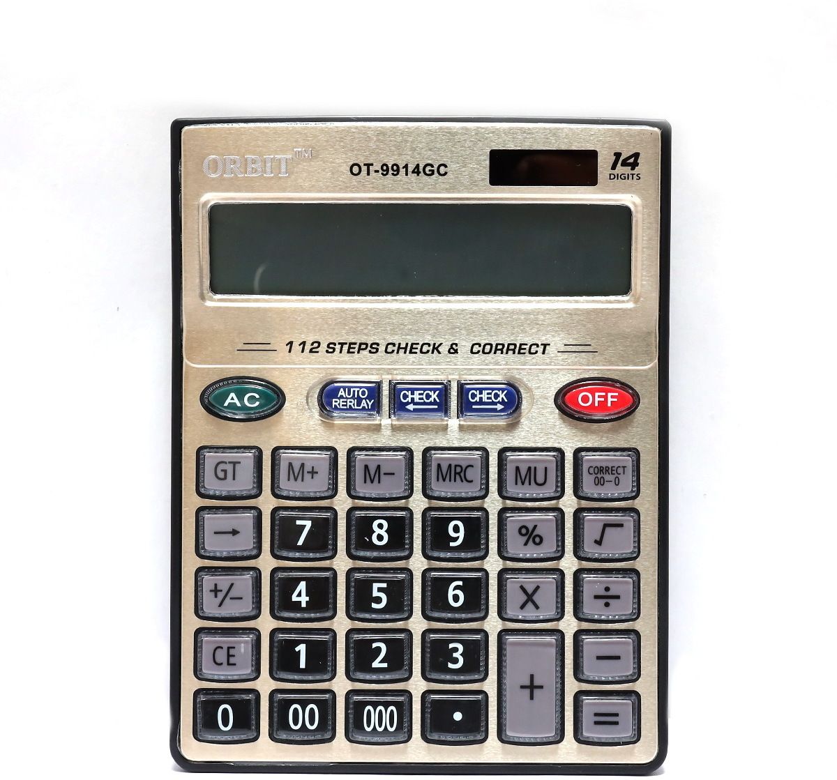 villy Orbit Check & Correct Calculator – High-Quality 14-Digit Display ORBIT OT-9914GC BasicCalculator-picture-10