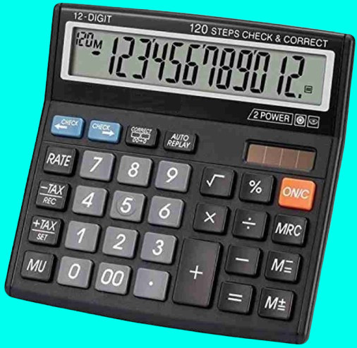 hench HN-555N Best Basic Calculator_H397 Desktop Calculator_397 Financial Calculator image 1