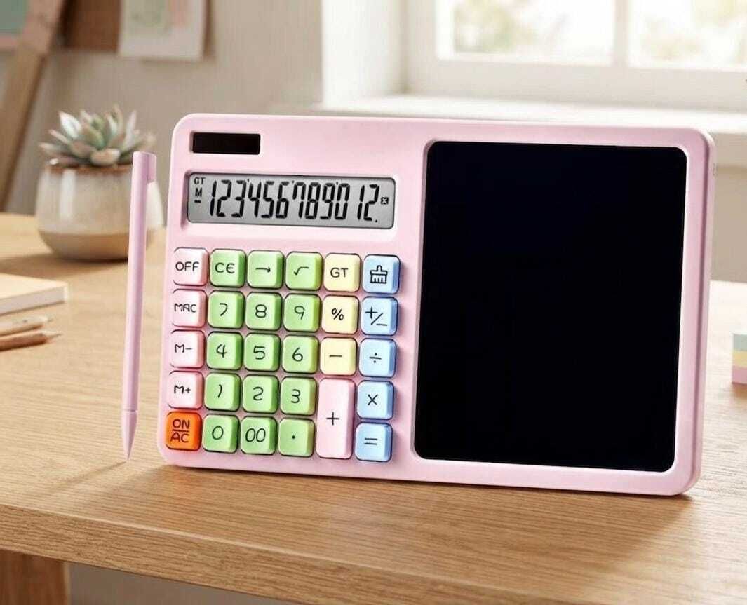 lukaf Stylus Writing Calculator for School and Office Stylus Writing Calculator for School and Office Basic Calculator-picture-40