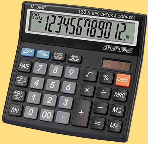 hench HN-555N Best Basic Calculator_H326 Desktop Calculator_326 Financial Calculator image 1