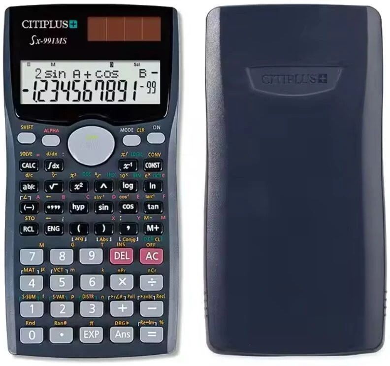 SX-991MS SX-991MS Scientific Calculator 2 Line Display,401 Functions,Battery|Solar Scientific Calculator