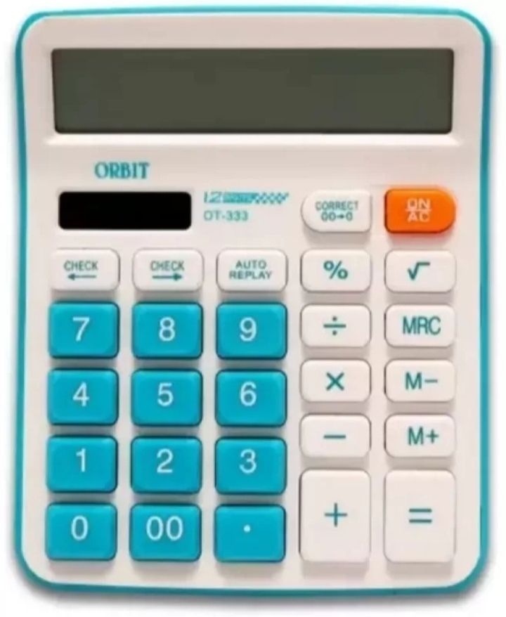 Orbit-333c Basic Calculator with Large Display and Soft Button Basic Calculator BasicCalculator-image-1