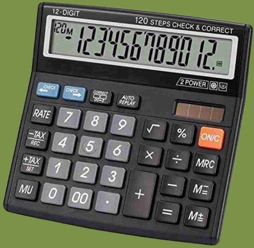 hench HN-555N Best Basic Calculator_H436 Desktop Calculator_436 Financial Calculator image 1