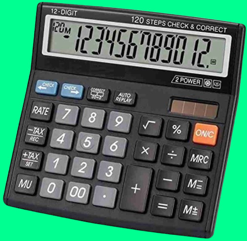 hench HN-555N Best Basic Calculator_H431 Desktop Calculator_431 Financial Calculator image 1