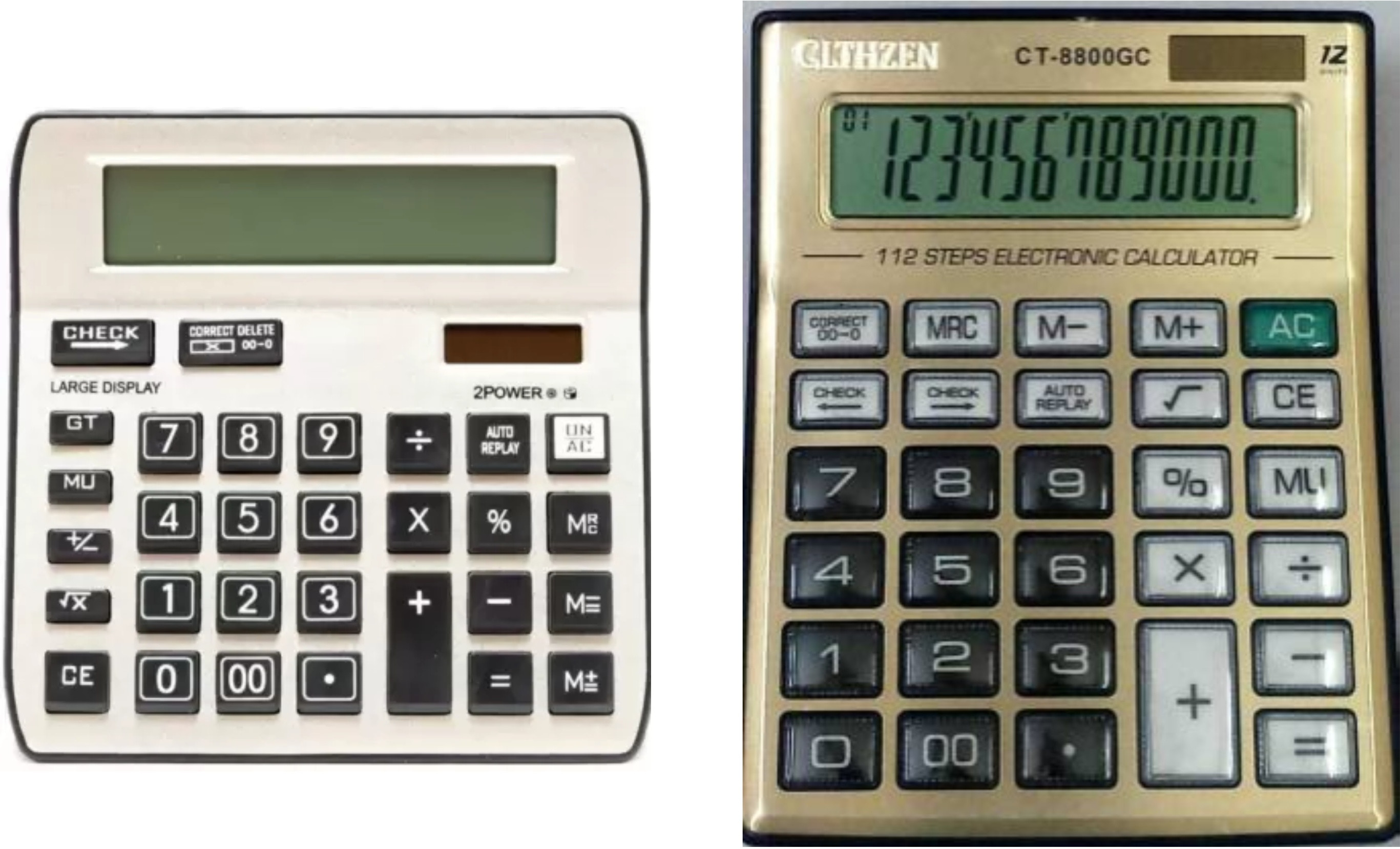 german valley A Superb Calculator Combo of 513Golden And 8800Golden With Soft Keys Basic Calculator image 1