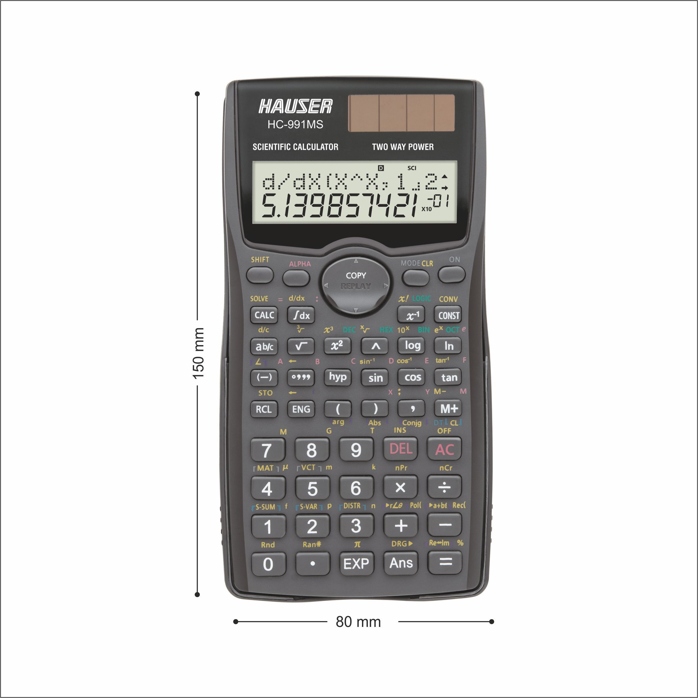 HC-991 MS | Data Editor, Statistics & Standard Deviations HC-991 MS ScientificCalculator