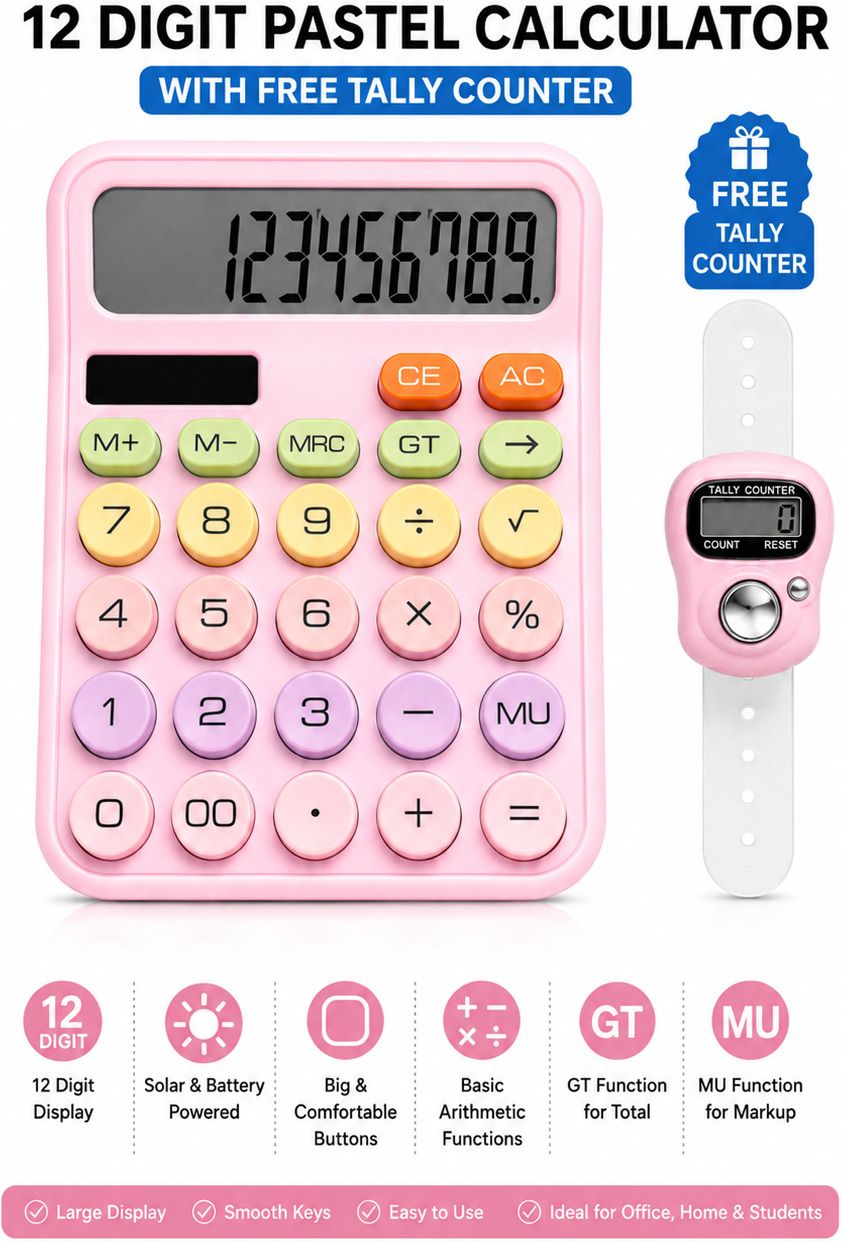 excecar KK-2688 Basic Calculator-picture-12