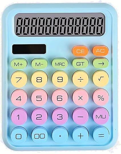 DF-52KL0 12 Digit Desktop Colorful Calculator BasicCalculator-image-47