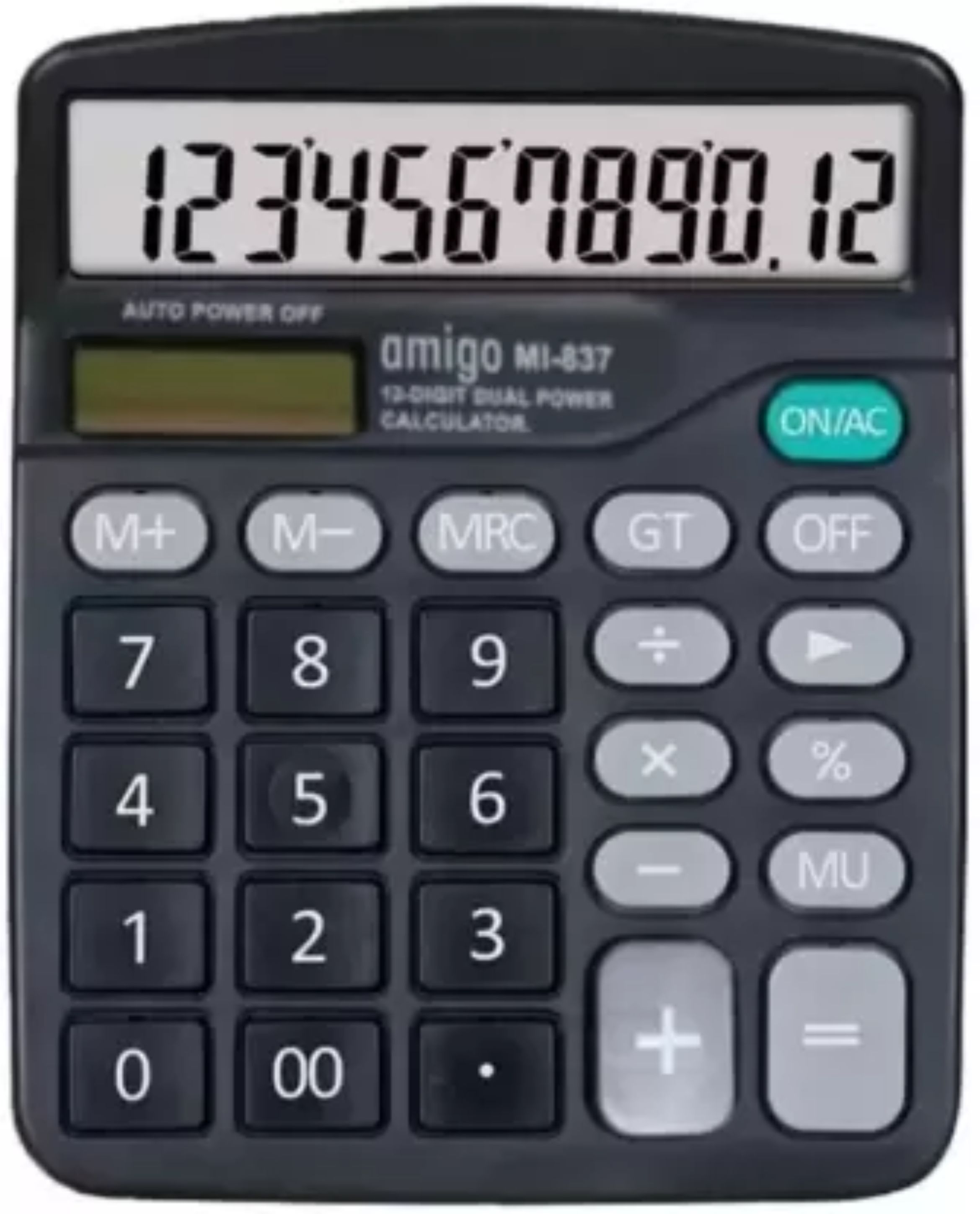 Amigo 837N A Superb Calculator Soft Keys 12 Digit Amigo 837N Basic Calculator-image-43