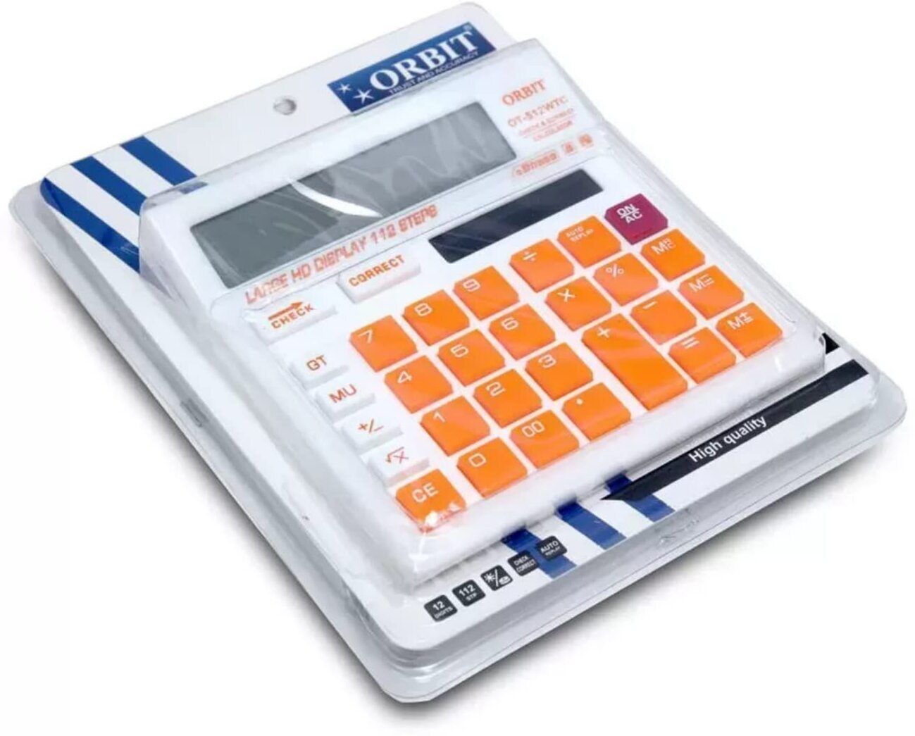 fabproducts ORBIT Basic Calculator (12 Digit OT-512WTC BasicCalculator-picture-28