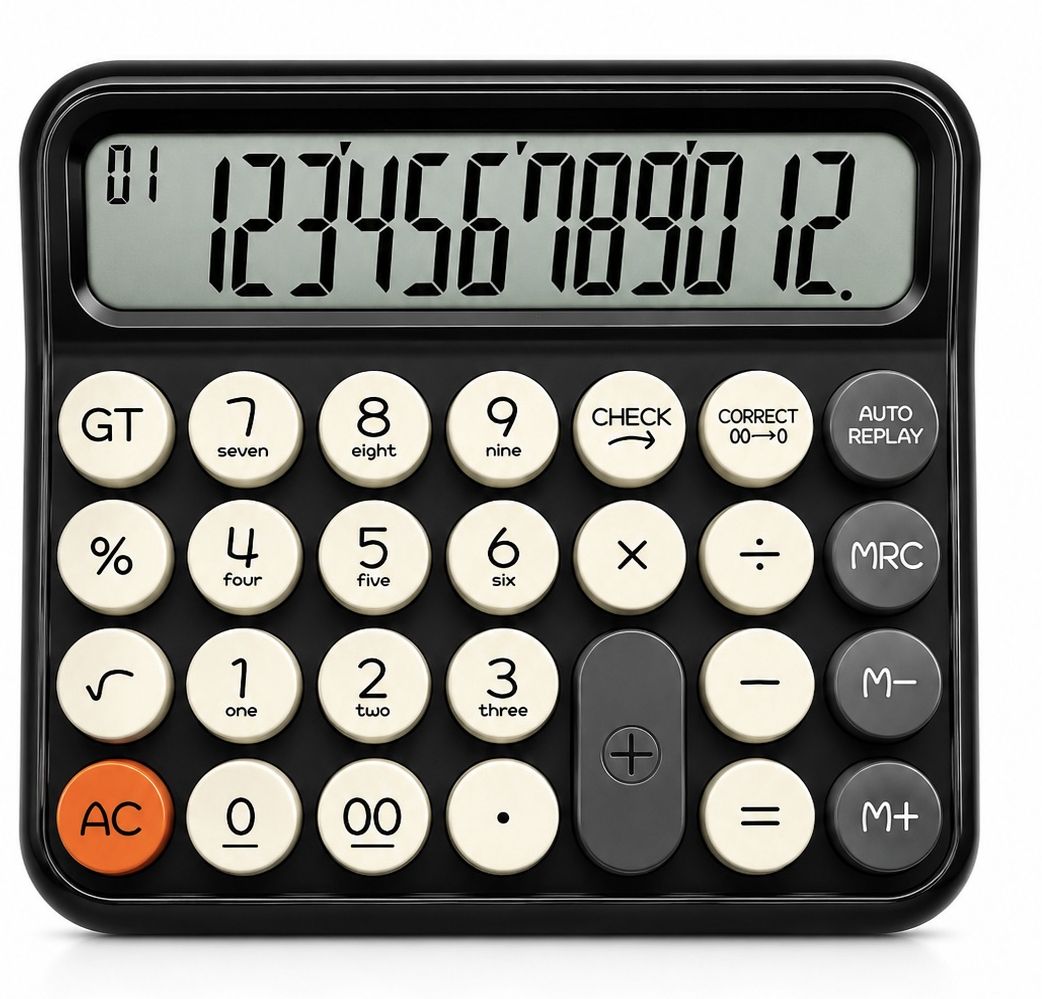 celect CT-33N IT KEYBOARD Round Button Basic Calculator-picture-27
