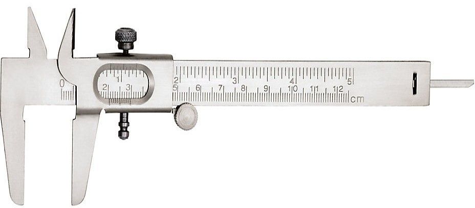 calliper 12.5 cm 15 cm long measurement of round objects and depth. Vernier Caliper-image-37