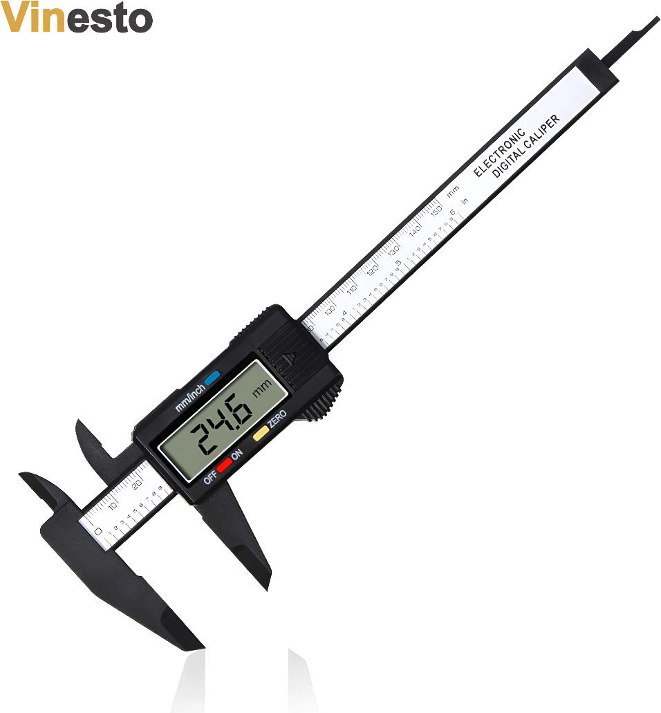Electronic Carbon Fiber Premium Digital Vernier Caliper 150mm | LCD Display | 0.01mm Accuracy 001 Digital Caliper-image-30