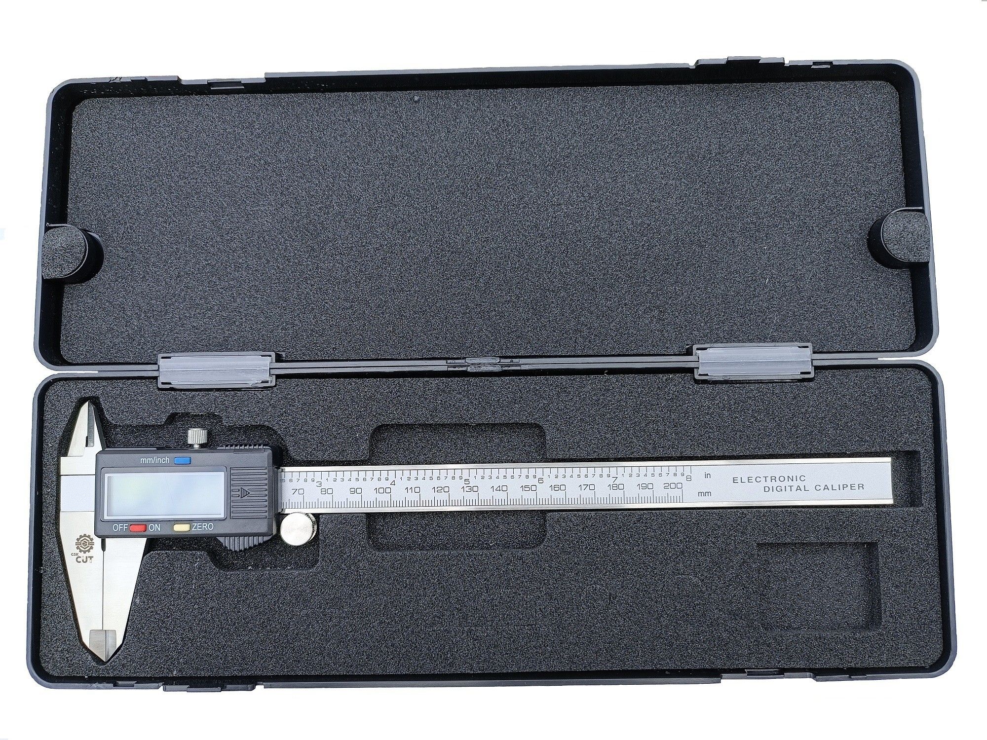 Digital Stainless Steel Caliper, Vernier Caliper, with inch / Millimeter, LCD Screen, 0-8 Inch/0-200 mm Digital Caliper-image-46