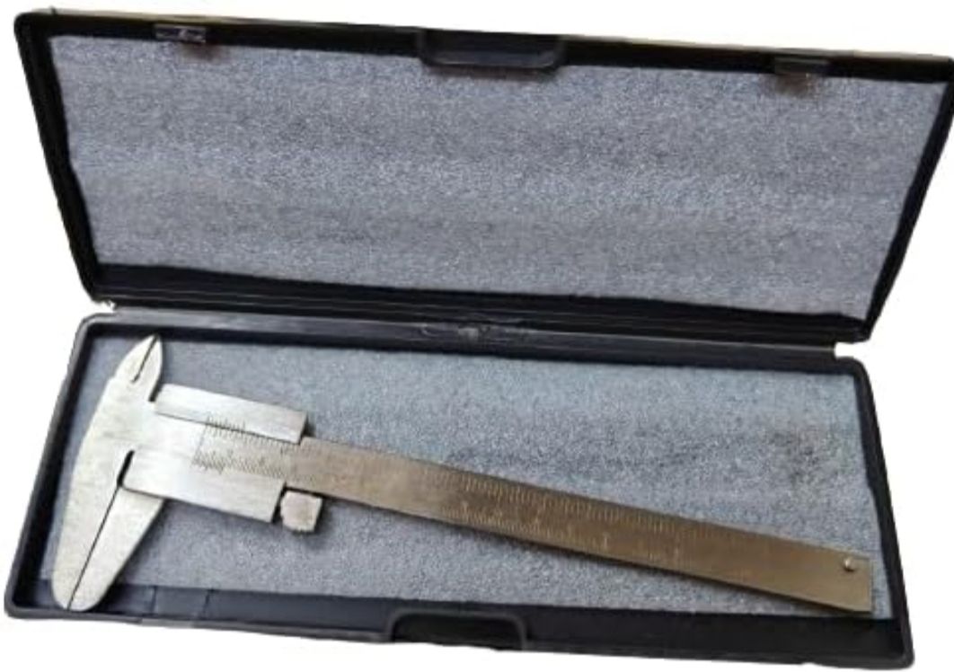 petco Vernier Caliper 6 Inch (150 mm) Steel Manual Precision Measuring Tool VC-150-SS Vernier Caliper-picture-10