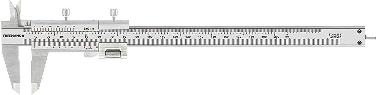 freemans FVC200 Vernier Caliper 0-200mm | 0-8Inch Vernier Caliper-picture-15