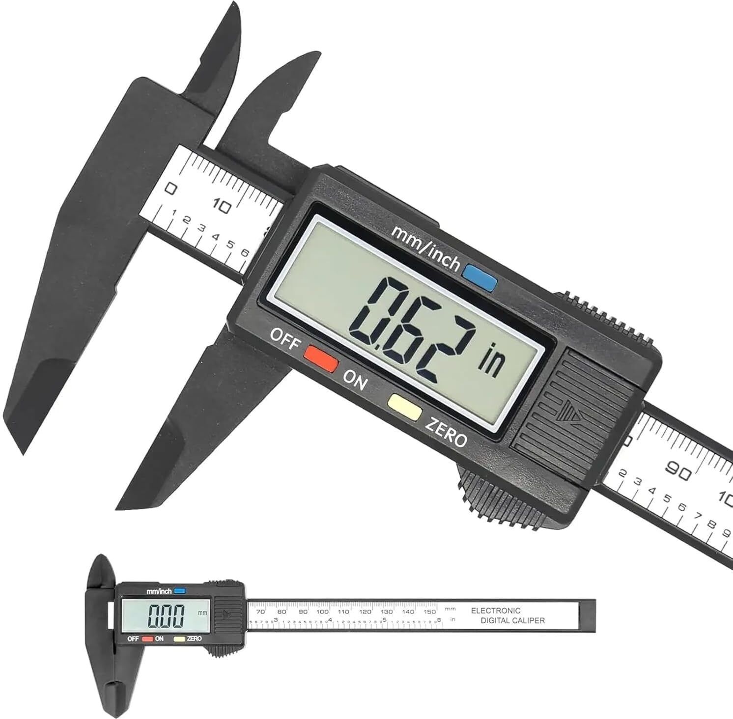 150mm Electronic Digital inch and Millimeter Conversion LCD Screen Displays 0-6"caliper 150mm Electric Tools Automatic Shutdown Suitable jewellery DIY Tools Digital Caliper-image-31