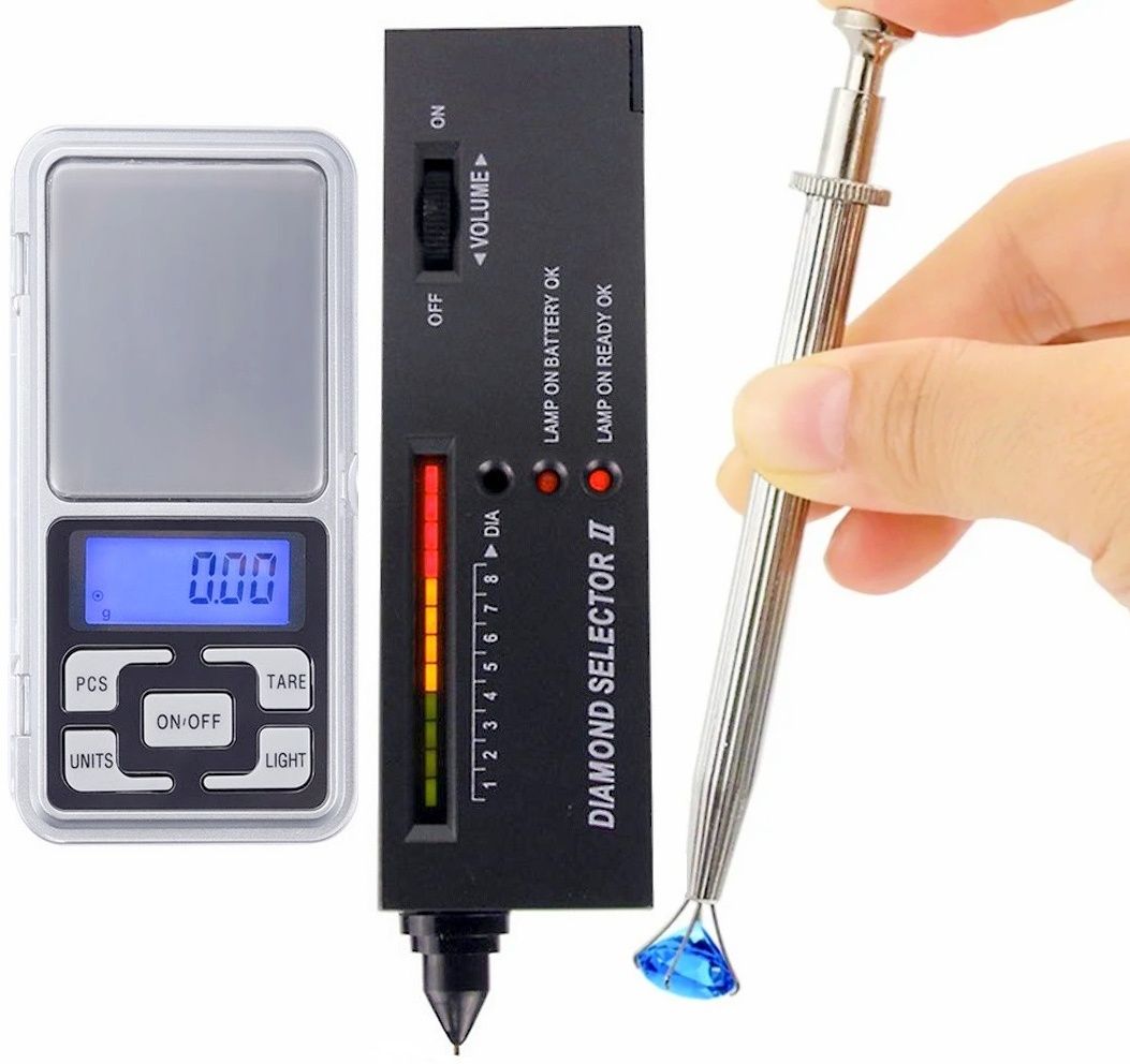 balrama Jewelry Tester Diamond Selector Pocket Scale Prong Pickup Gemstone Testing Tool Ring Gauge-picture-28