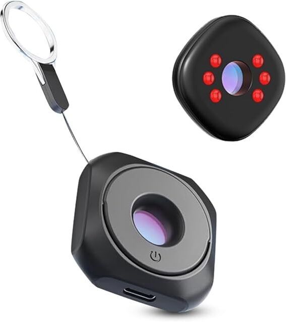 MAHETGOODS Hidden Camera Detectors, Delicate Small Bug Camera Remote Control