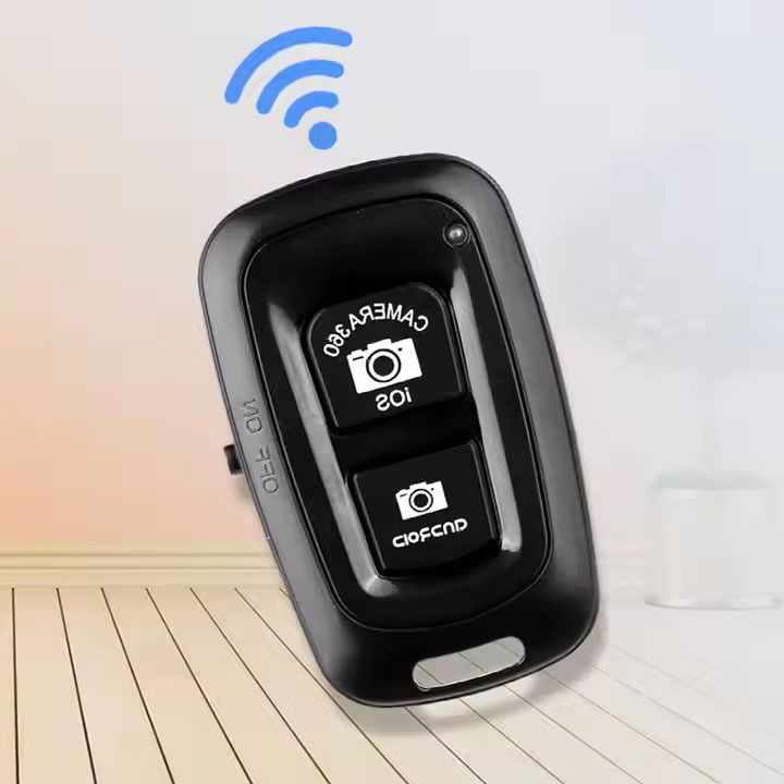 Huntindia Wireless Video Photo Selfie Shutter Bluetooth Selfie/Pictures Clicker Remote Camera Remote Control-picture-17